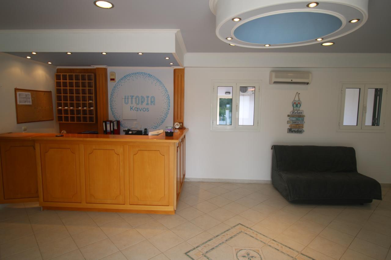 Utopia Kavos Bagian luar foto